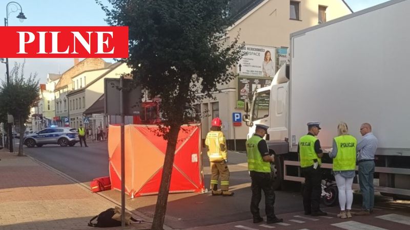 Ciężarówka potrąciła 4-latka w Wolsztynie