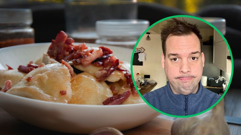 Wcale nie faszerowane jajka. Jakub Kuroń serwuje pierogi na Wielkanoc i są one przepyszne!