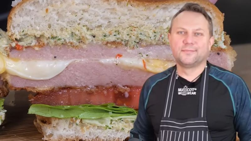 Nie uwierzysz, co Tomasz Strzelczyk włożył do burgera. Wszyscy się zachwycają