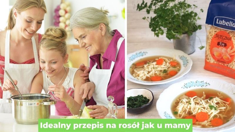 Jak zrobić rosół jak u mamy? Kluczową rolę odgrywa tu makaron