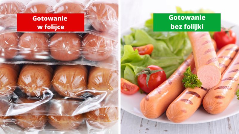 Parówki gotujemy w folii czy bez niej? Odpowiadamy na odwieczne pytanie