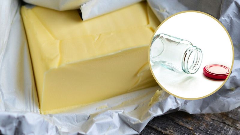 Masz dosyć twardego masła? Użyj słoika – problem znika