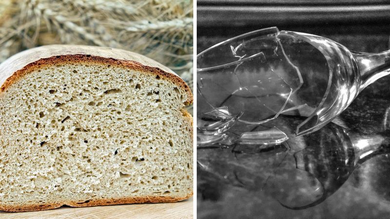 7 zaskakujących sposobów na wykorzystanie chleba. Pomoże usunąć szkło i plamy ze ścian