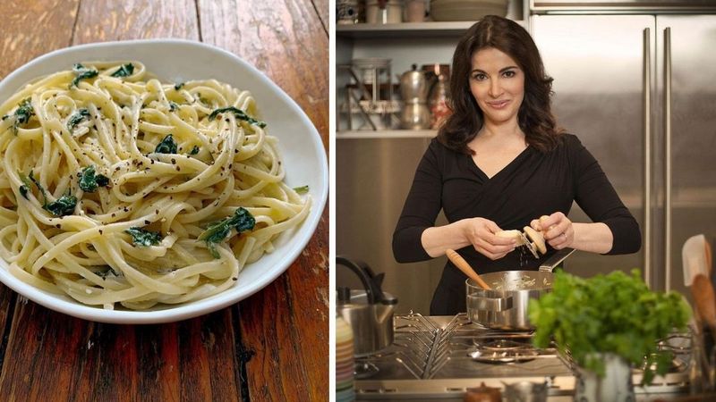 Nigella Lawson zdradziła przepis na przepyszny makaron, którym częstuje wszystkich swoich gości!
