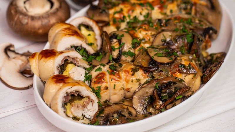 Roladki z kurczaka z szynką parmeńską zapiekane w OVI