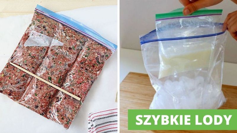 8 sprytnych trików na wykorzystanie woreczków strunowych. Przydają się na wiele sposobów