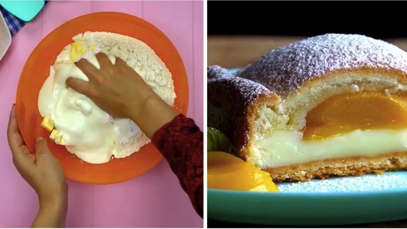Ciasto budyniowe z brzoskwiniami – idealne na każdą okazję!