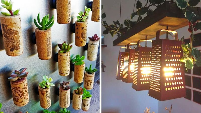 17 inspiracji na drugie życie zużytych sprzętów kuchennych. Będą wspaniałą ozdobą!