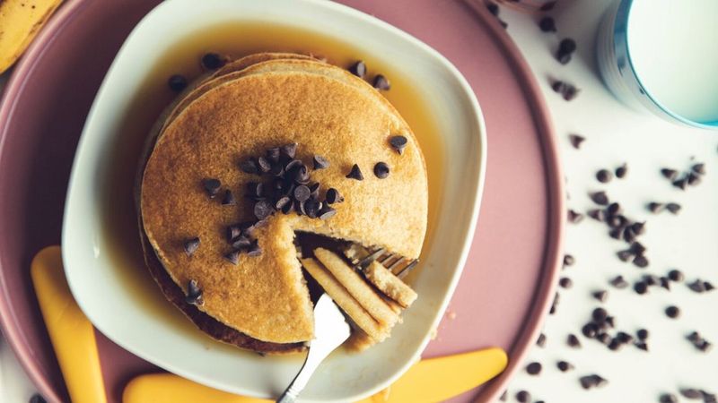 Przepis na pancakes z bananami dla juniora