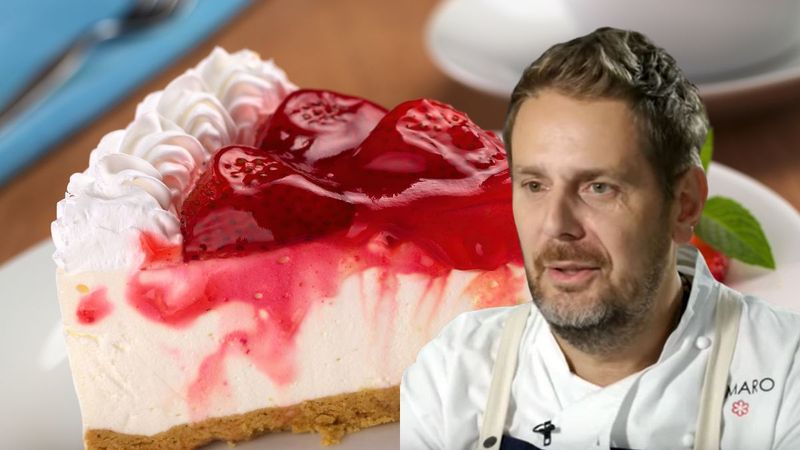 Niezwykły sernik według przepisu Modesta Amaro. Nie jadłeś lepszego