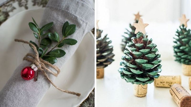 16 inspiracji na świąteczną dekorację stołu, które możesz wykorzystać w swoim domu