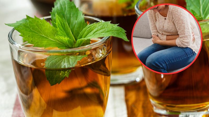 Herbata miętowa na ból brzucha? Nie popełniaj tego błędu