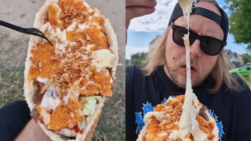 Pokazał największego kebaba we Władysławowie. Cena wbija w fotel, ale zawartość jeszcze bardziej