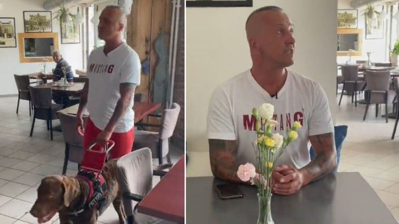 Niewidomy odwiedził restaurację. Nie uwierzysz, co zrobiła obsługa