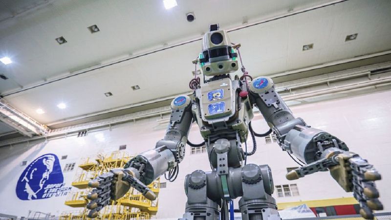 Robot Fedor świetnie sobie radzi podczas swojej pierwszej misji na ISS