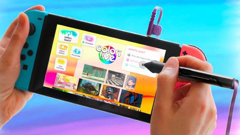 Colors Live na Nintendo Switch