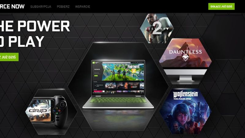 GeForce Now na Android TV