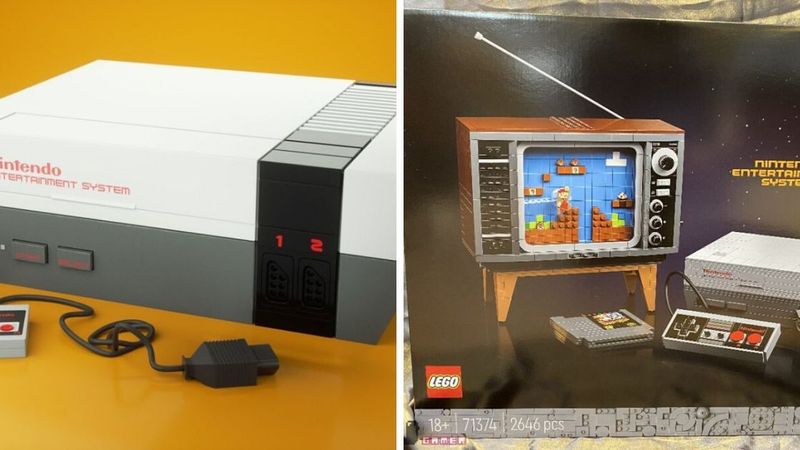 Nostalgia prosto od Lego. Zestaw z kultową konsolą i legendarną grą „Mario Bros”
