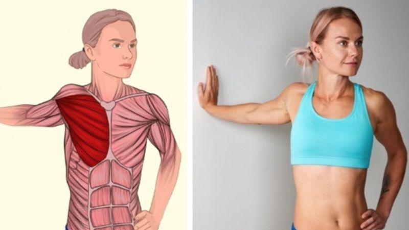 18 zdjęć pokazujących, które mięśnie rozciągasz podczas ćwiczeń