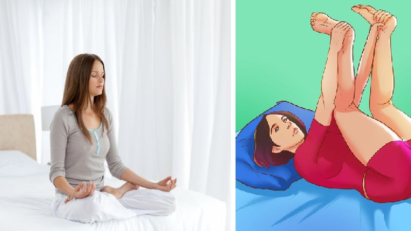 7 ćwiczeń, które wykonasz bez wychodzenia z łóżka. Dodadzą Ci energii na cały dzień