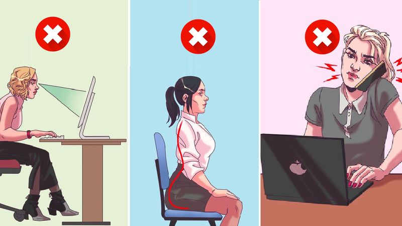 8 nawyków, które mogą mieć zły wpływ na zdrowie pracowników biurowych
