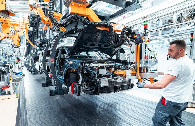 audi linia produkcyjna
