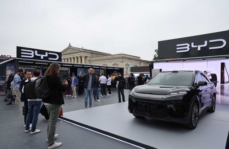 byd sprzedane samochody
