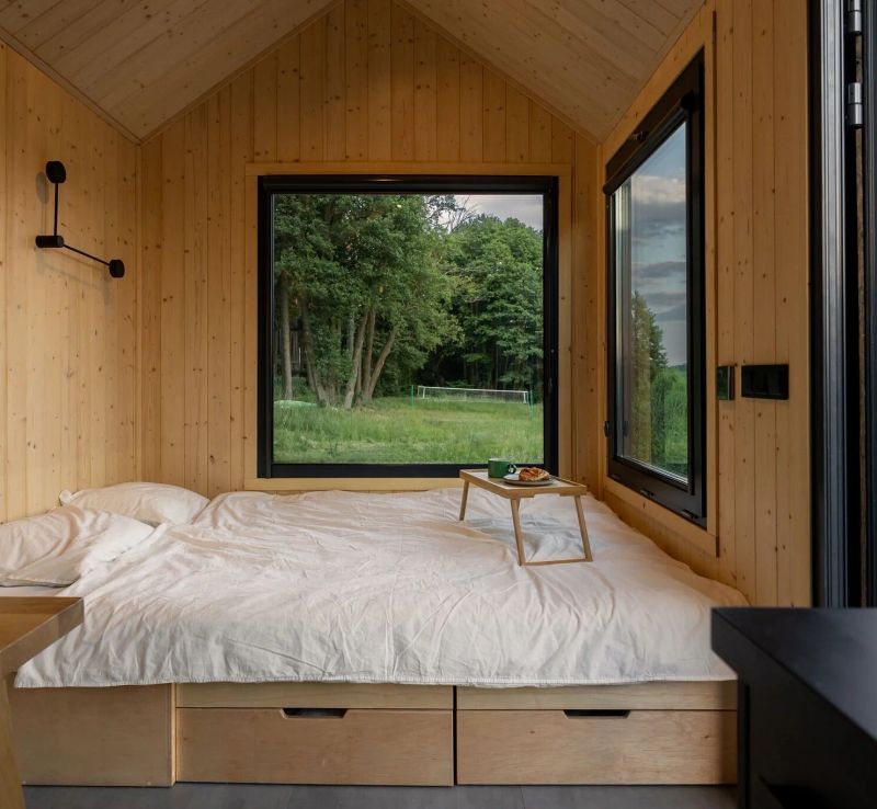 Domek Mini Lake House Rentyny - foto 1