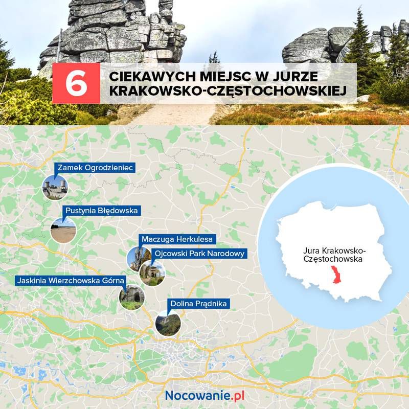 6 Ciekawych Miejsc W Jurze Krakowsko Czestochowskiej Jura Krakowsko Czestochowska Atrakcje Ciekawe Miejsca W Polsce