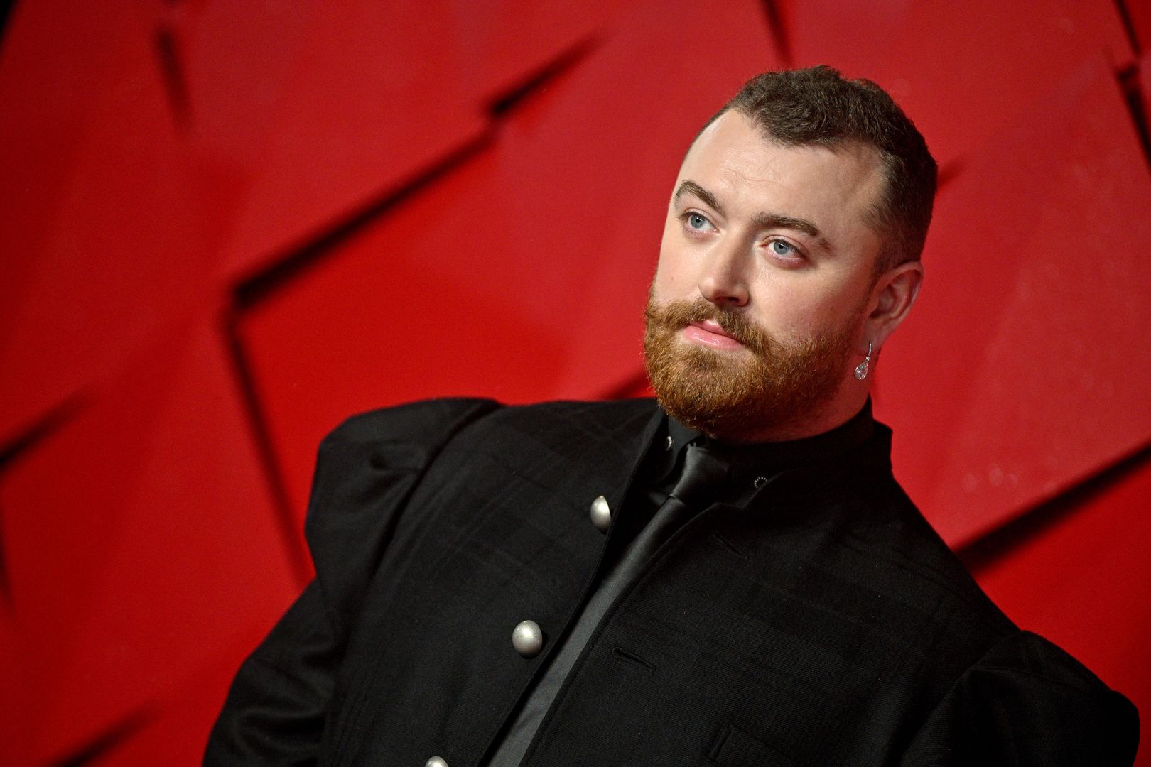 Sam Smith stuns in towering heels at Gala