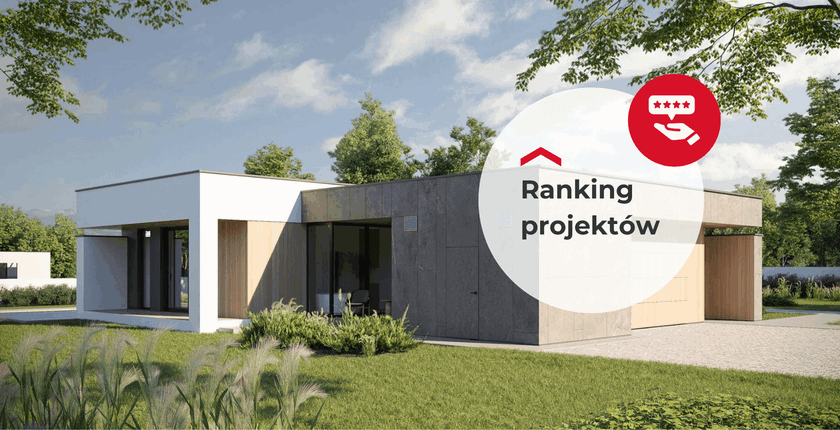 ranking domów z płaskim dachem projekt domu HomeKoncept 105 KRX1233