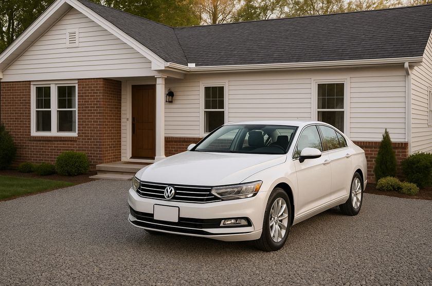 podjazd z kruszywa - zdjęcie 1