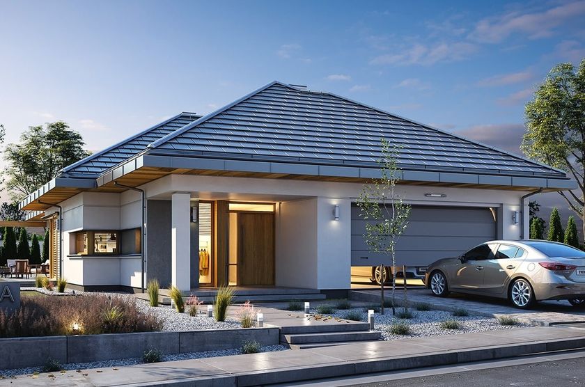 na co zwrócić uwagę kupując projekt domu - projekt Wąski WAH1880 - zdjęcie 1