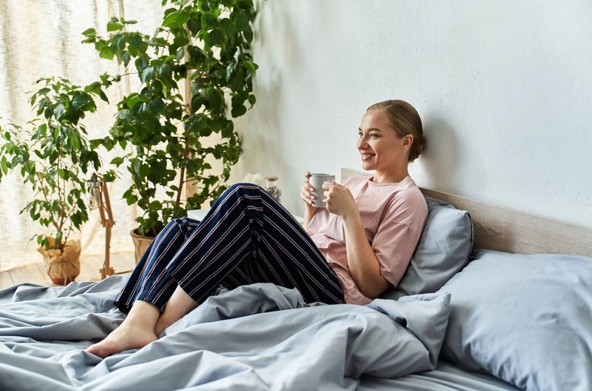 przytulna sypialnia - zdjęcie 1