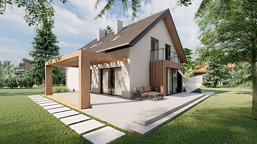 Projekt Domu Premium Home 03 135,06 M² - Koszt Budowy - EXTRADOM