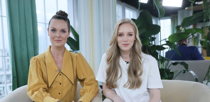 Katarzyna Górniak i Magdalena Łucyan