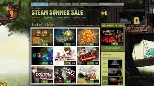 Valve to mistrzowie wyprzedaży - Steam jest niczym prawdziwe centrum handlowe