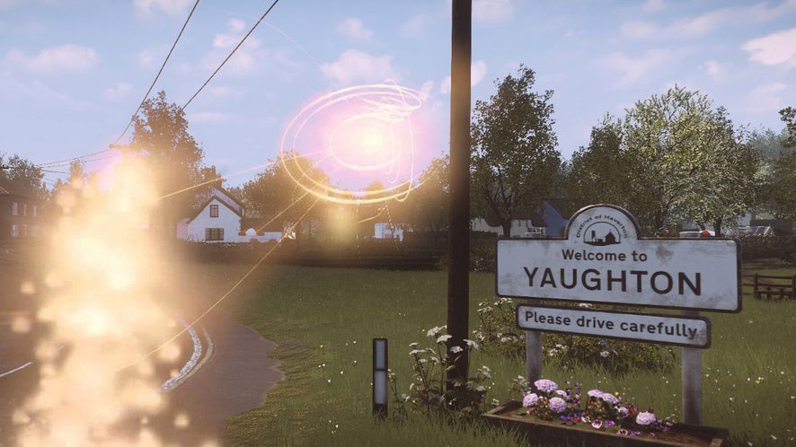 Architektura w Everybody's Gone to the Rapture- architektura five o'clock