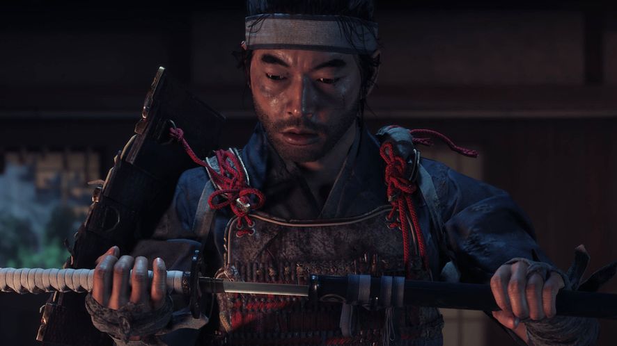 Lekcja walki kataną w Ghost of Tsushima