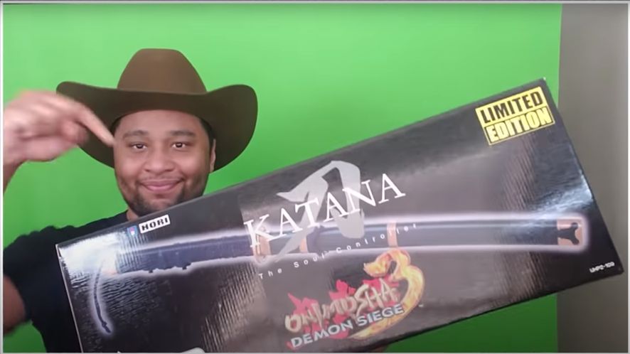 Grał w Halo bananami, teraz walczy w Ghost of Tsushima kataną