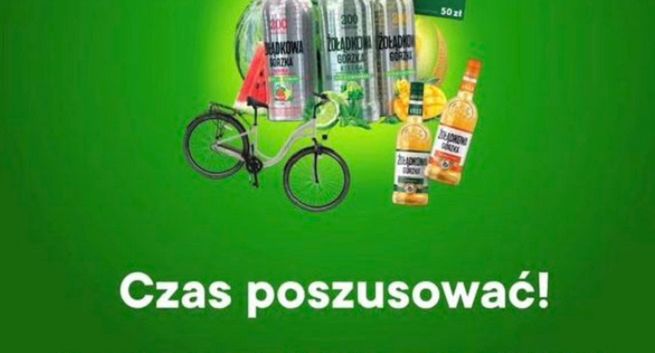 Rower za zakup wódki w Żabce. "Komunikacja może nie być właściwa"