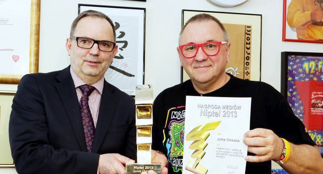 Jerzy Owsiak laureatem Nagrody Mediów Niptel