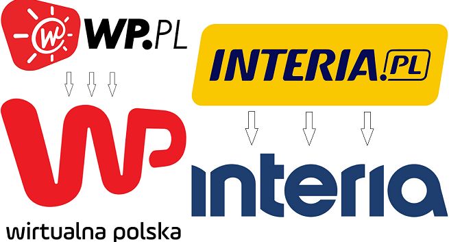 Pochwały dla nowych logotypów WP i Interii. „Nowoczesne i dynamiczne”