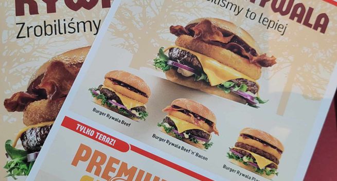 Burger Rywala rzuca wyzwanie Drwalowi od McDonald’s