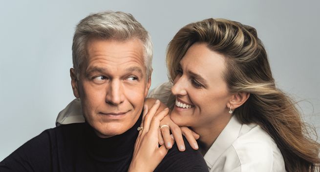 Michał Żebrowski o żonie w kampanii Yes