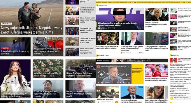 Strony główne tych portali przyciągają najwięcej internautów. WP.pl przed Onetem