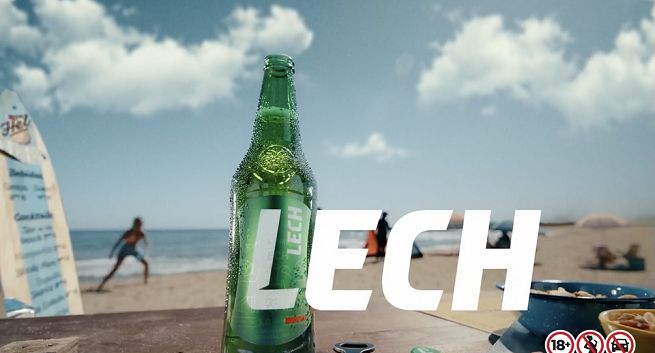 Piwo Lech reklamowane specjalnymi spotami w blokach reklamowych