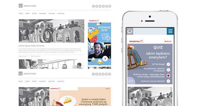 Sukces programmatic rich media w kampanii “Młodzi Bogowie” Prudential