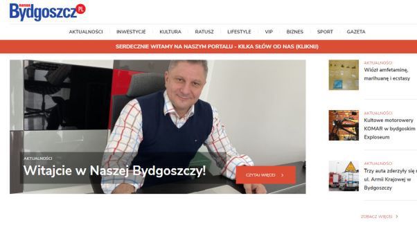 Nowy portal informacyjny w Bydgoszczy. Tworzą go dziennikarze Polska Press, reklamuje - Zbigniew Boniek