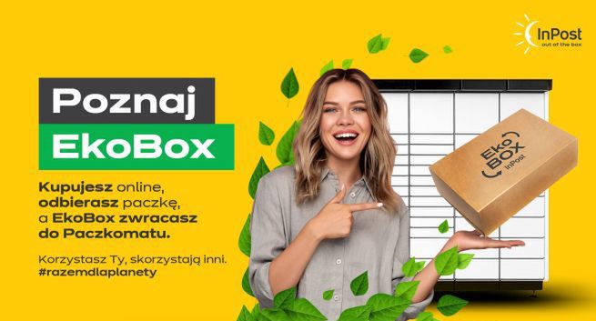 InPost i Modivo wprowadzają pierwszy w Polsce system zamkniętego obiegu opakowań wielokrotnego użytku